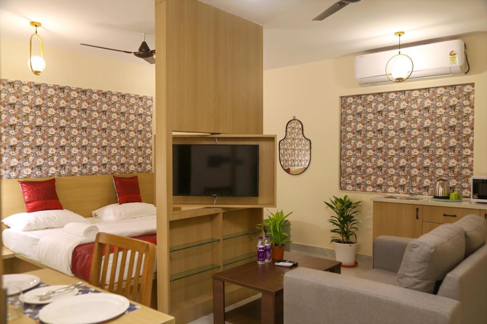 Lumis Studio Apartment Haidarábád Kültér fotó
